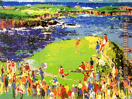 Leroy Neiman The 16th at Cypress